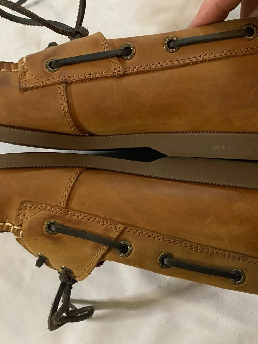G.H. Bass Hampton Core 2 Leather Boat Shoes - Men's 9.5 W Wide